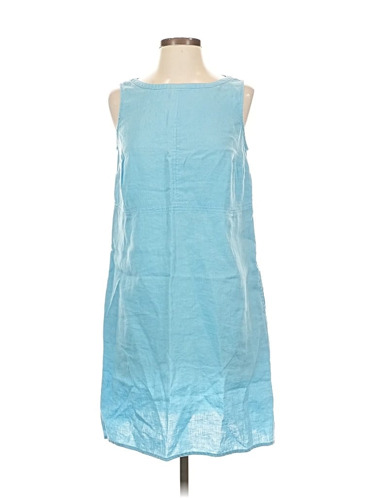Pre-owned Jjill Casual Dress In Blue