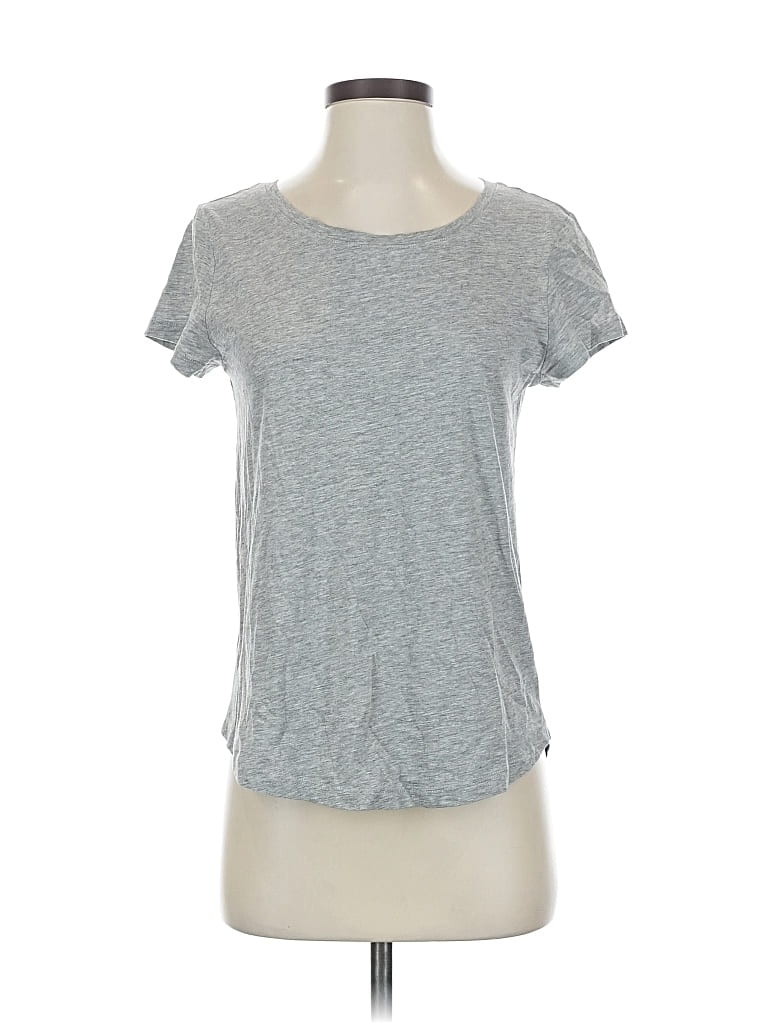 Pre-owned H&m Short Sleeve T-shirt In Gray