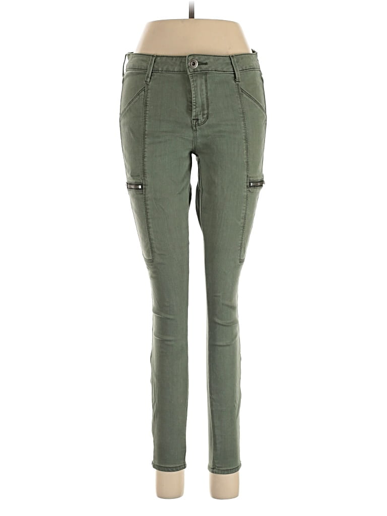 Pre-owned Pistola Cargo Pants In Green