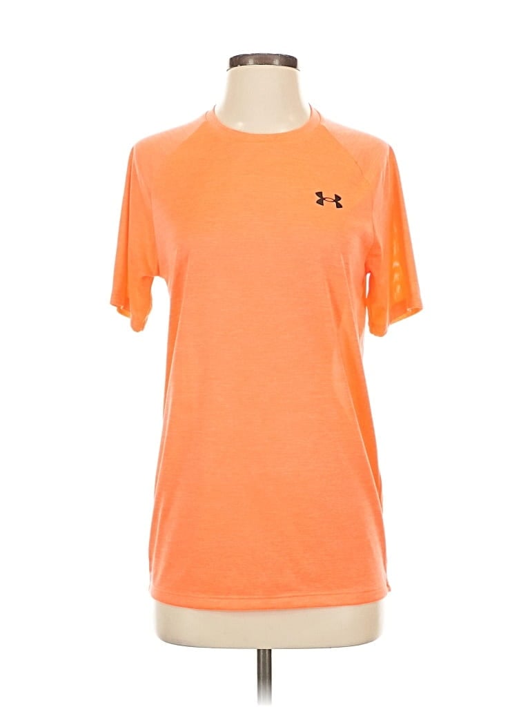 Pre-owned Under Armour Active T-shirt In Orange