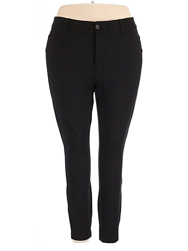 Pre-owned Torrid Casual Pants In Black