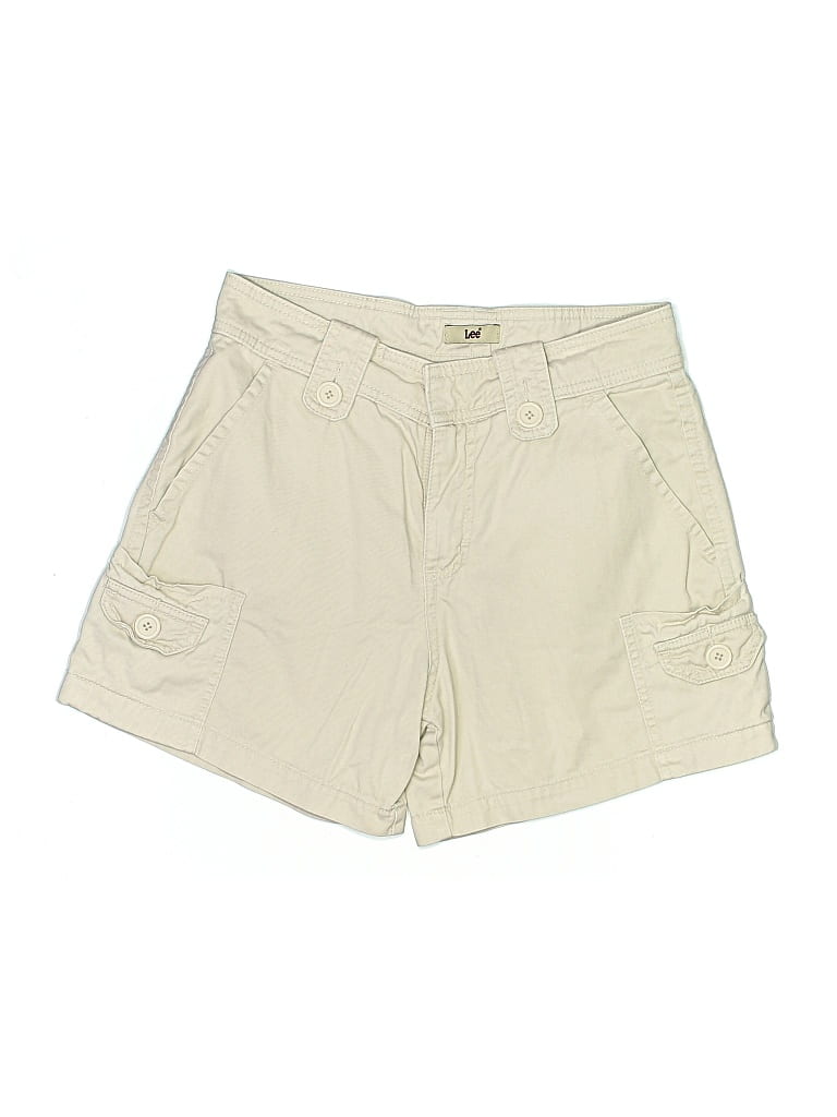 Pre-owned Lee Khaki Shorts In White