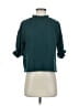 TeXTURE & THREAD Madewell Teal 3/4 Sleeve Blouse Size XS - photo 1