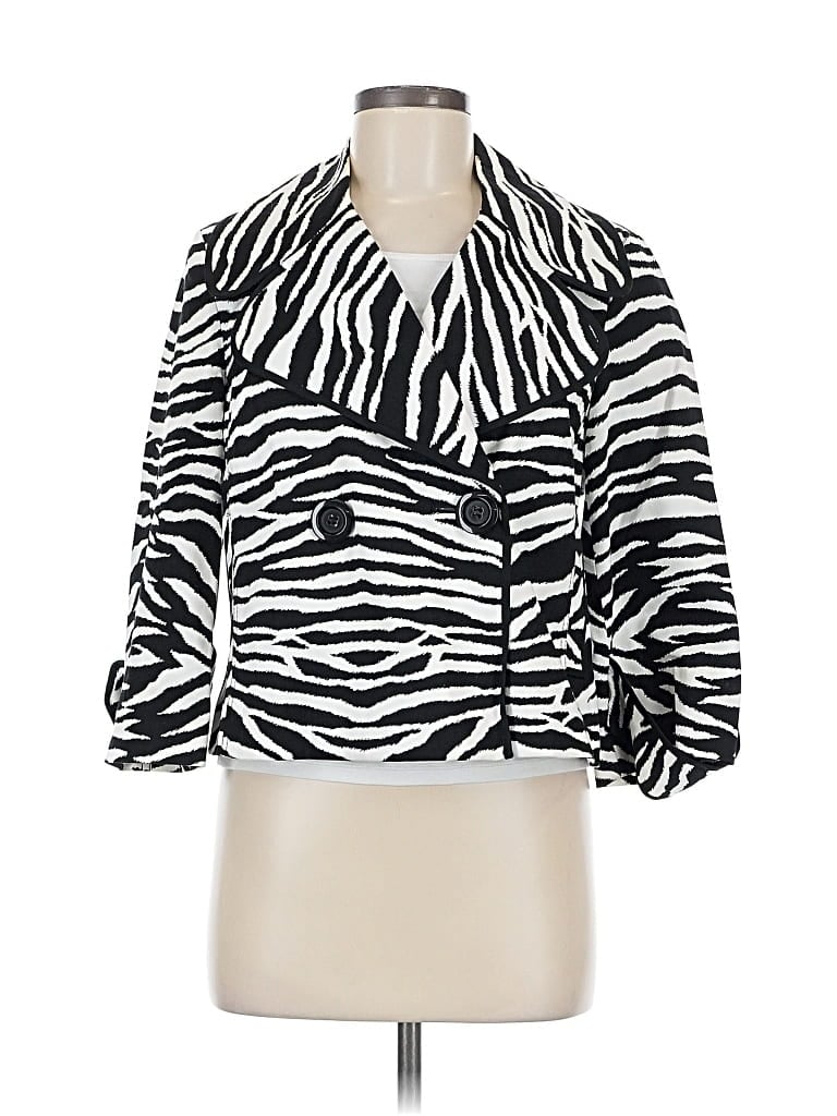 Pre-owned Inc International Concepts Jacket In White