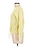Magaschoni 100% Cashmere Yellow Green Sweatshirt Size 12 - 14 Petite - photo 5