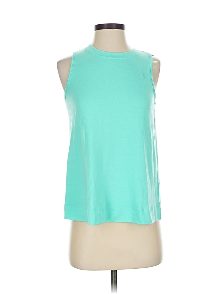 Pre-owned Crown & Ivy Sleeveless T-shirt In Blue