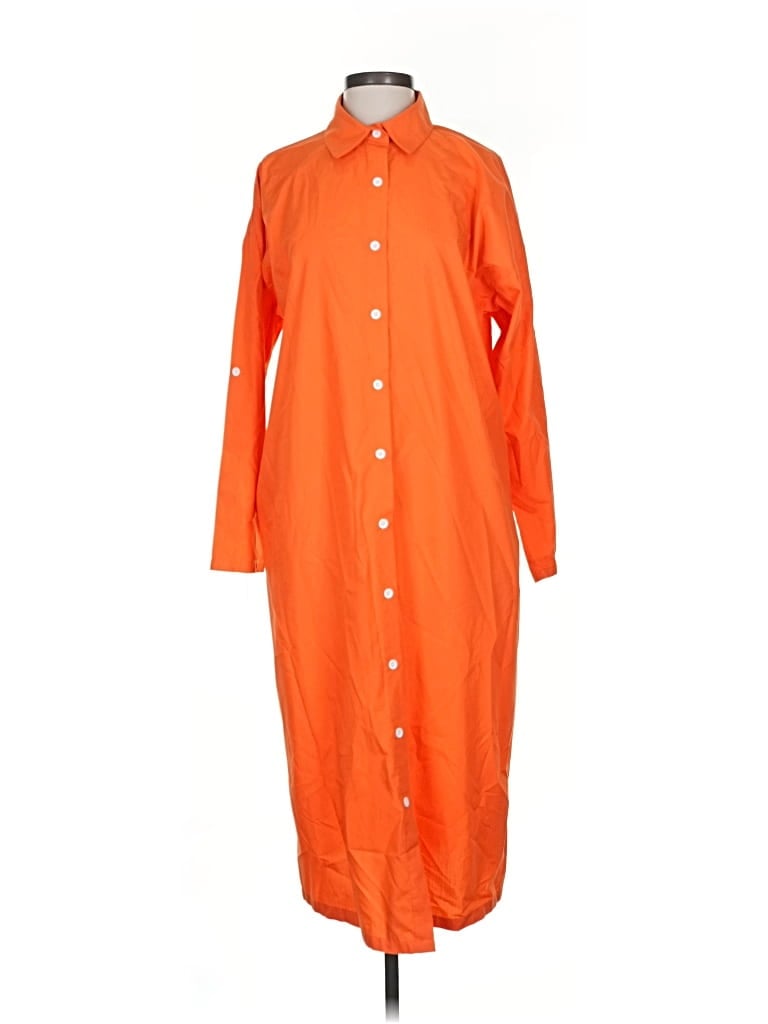 UNBRANDED Pre-owned Casual Dress In Orange