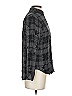 Rails 100% Rayon Plaid Checkered-gingham Polka Dots Gray Long Sleeve Button-Down Shirt Size XS - photo 4