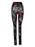 Terez Graphic Black Gray Active Pants Size XS - photo 2