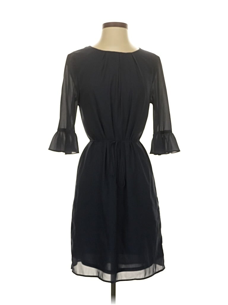 Pre-owned H&m Casual Dress In Black