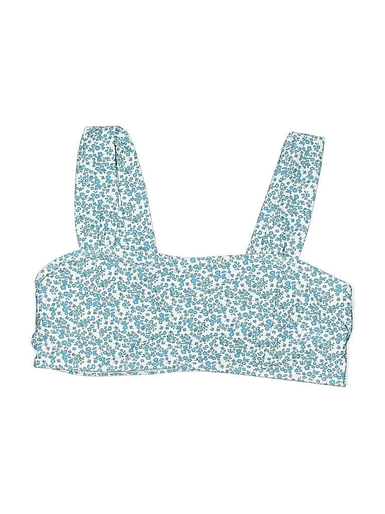 Pre-owned Unbranded Swimsuit Top Blue Swimwear