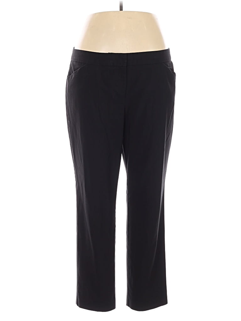 Pre-owned Roz & Ali Dress Pants In Black