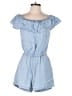 Splendid 100% Tencel Solid Blue Romper Size M - photo 1