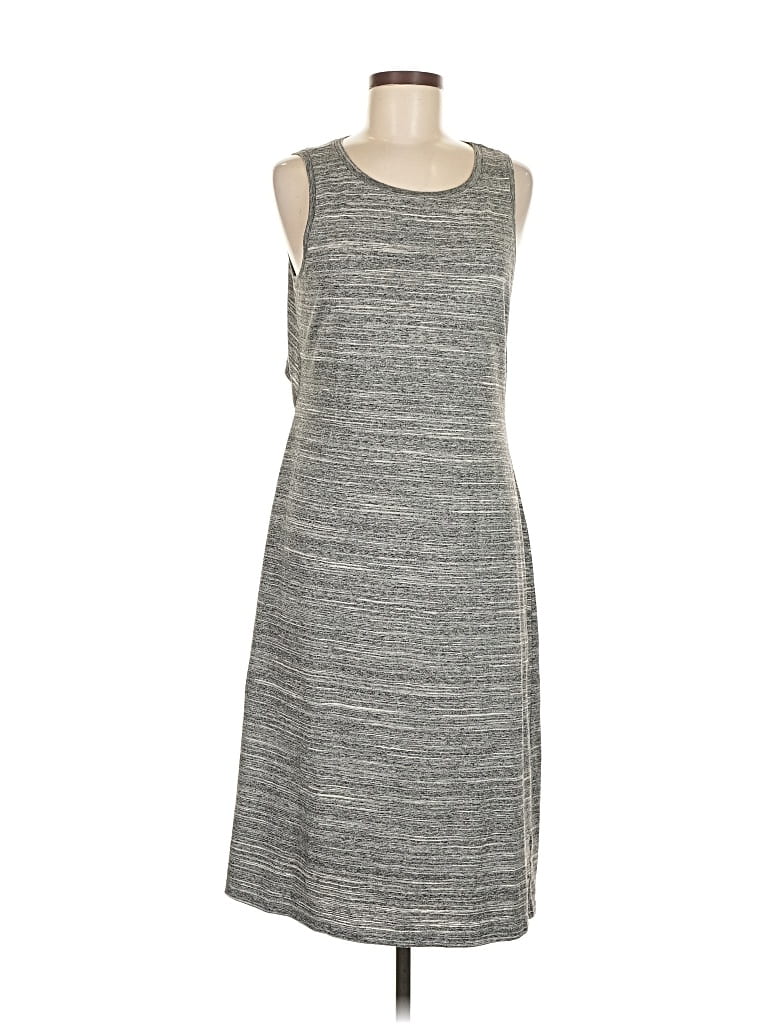 Pre-owned Fabletics Casual Dress In Gray