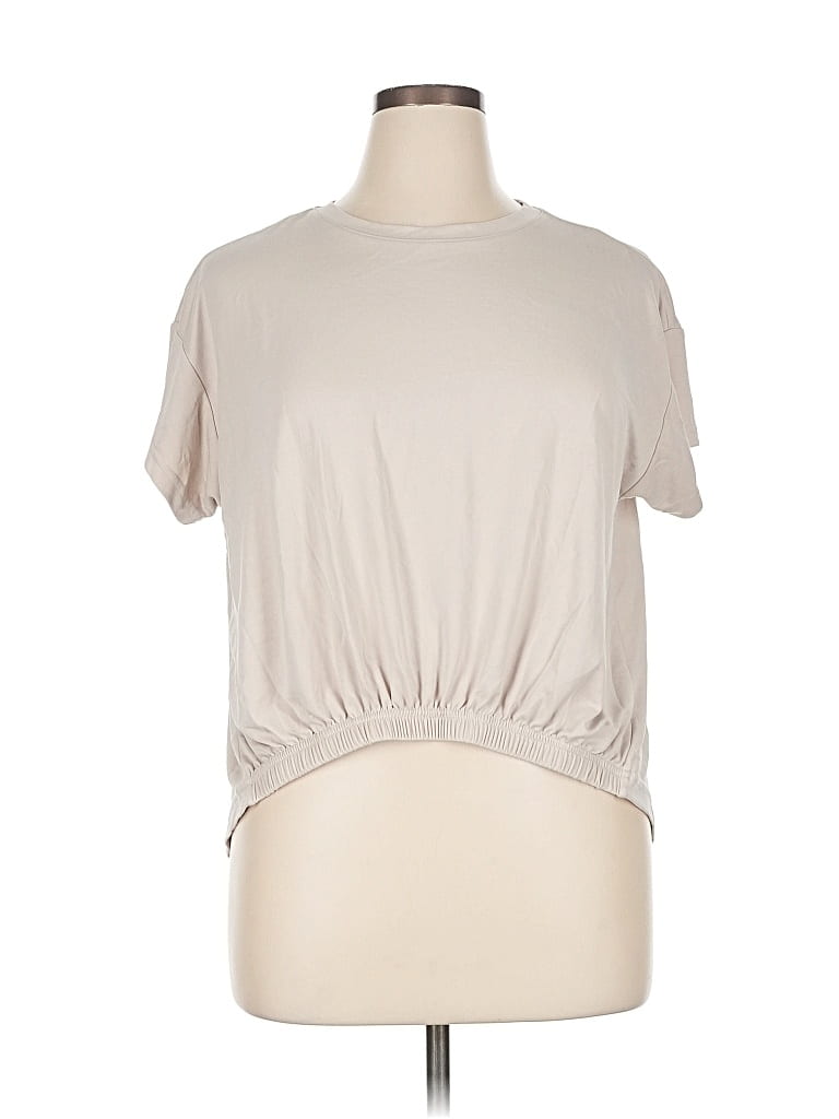 Pre-owned Stylus Short Sleeve T-shirt In Brown
