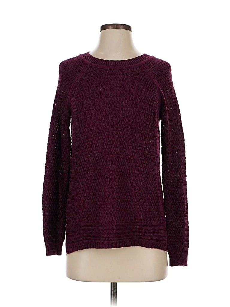 Pre-owned Old Navy Pullover Sweater In Burgundy