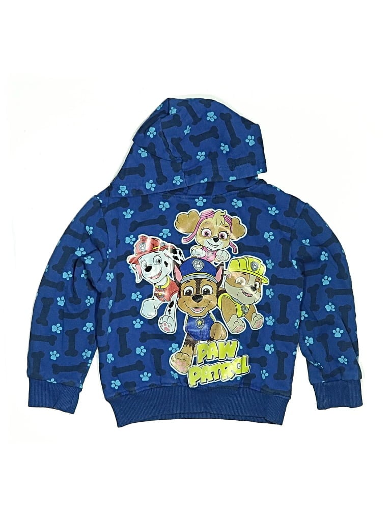 Pre-owned Nickelodeon Kids' Pullover Hoodie In Blue