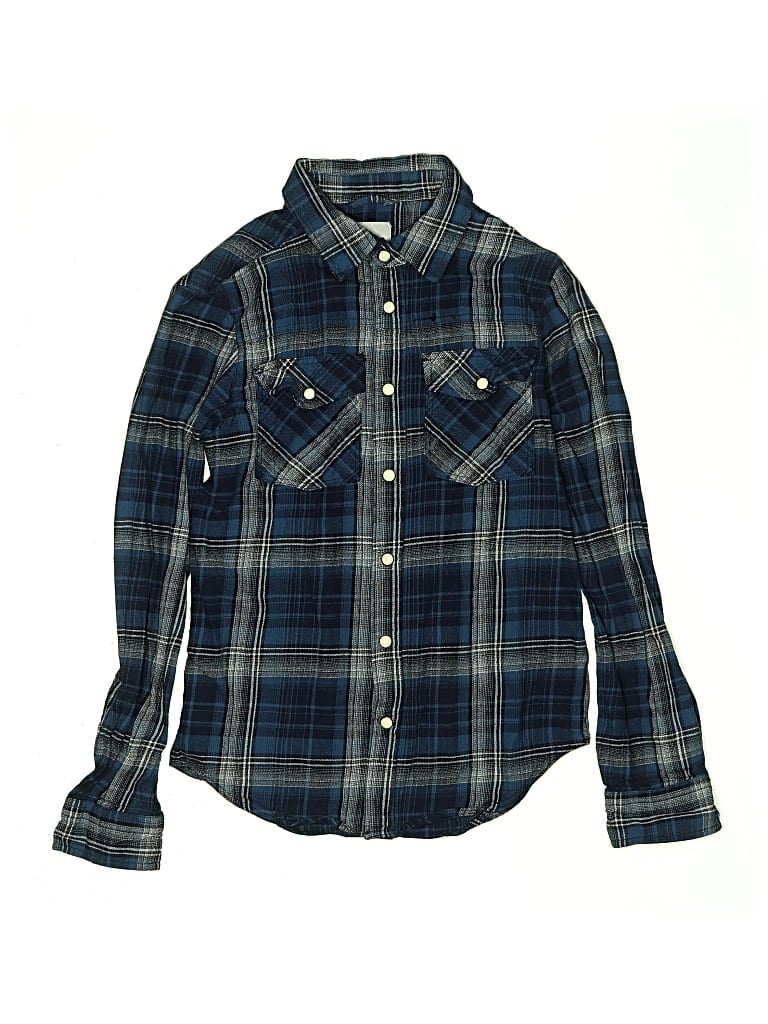 Click to view more detailed imagery on our partner's website Pre-owned Joe's Jeans Kids' Long Sleeve Button Down Shirt In Blue