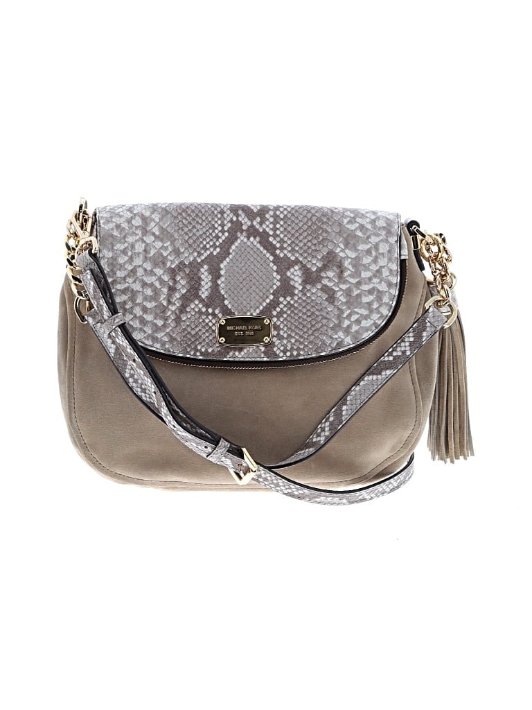 Pre-owned Michael Michael Kors Satchel In Brown