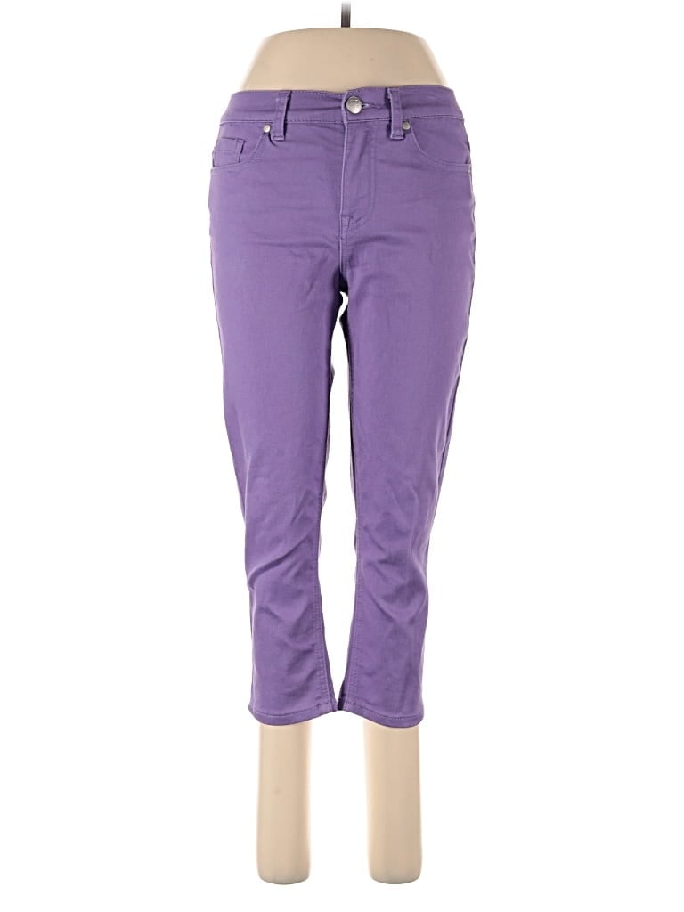 Pre-owned Dg^2 By Diane Gilman Casual Pants In Purple