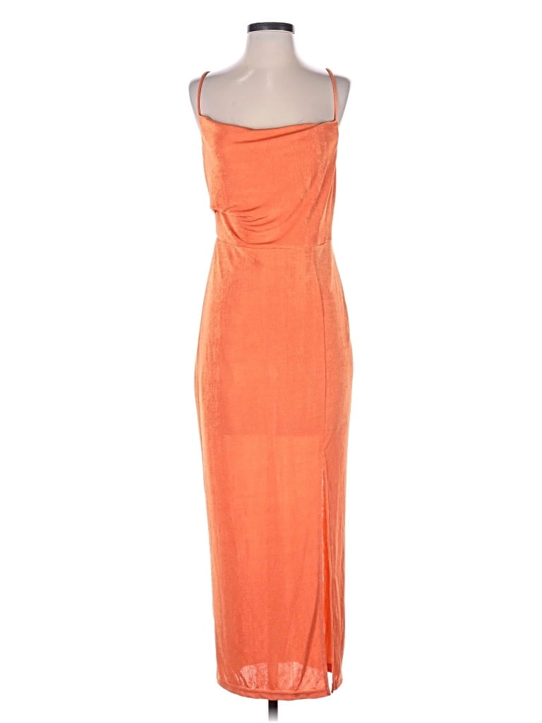 Pre-owned Hello Molly Cocktail Dress In Orange
