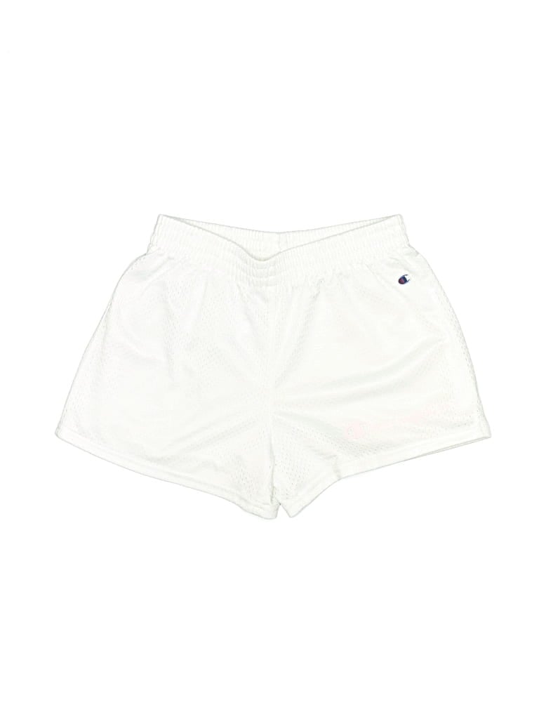 Click to view more detailed imagery on our partner's website Pre-owned Champion Kids' Athletic Shorts In White