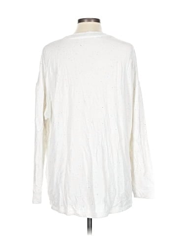 Three Dots Long Sleeve Top (view 2)