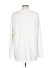 Three Dots Silver Long Sleeve Top Size L - photo 2