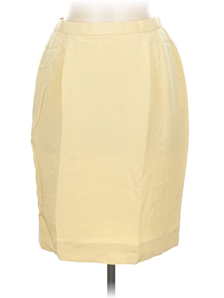 Pre-owned Carolina Herrera Casual Skirt In Yellow