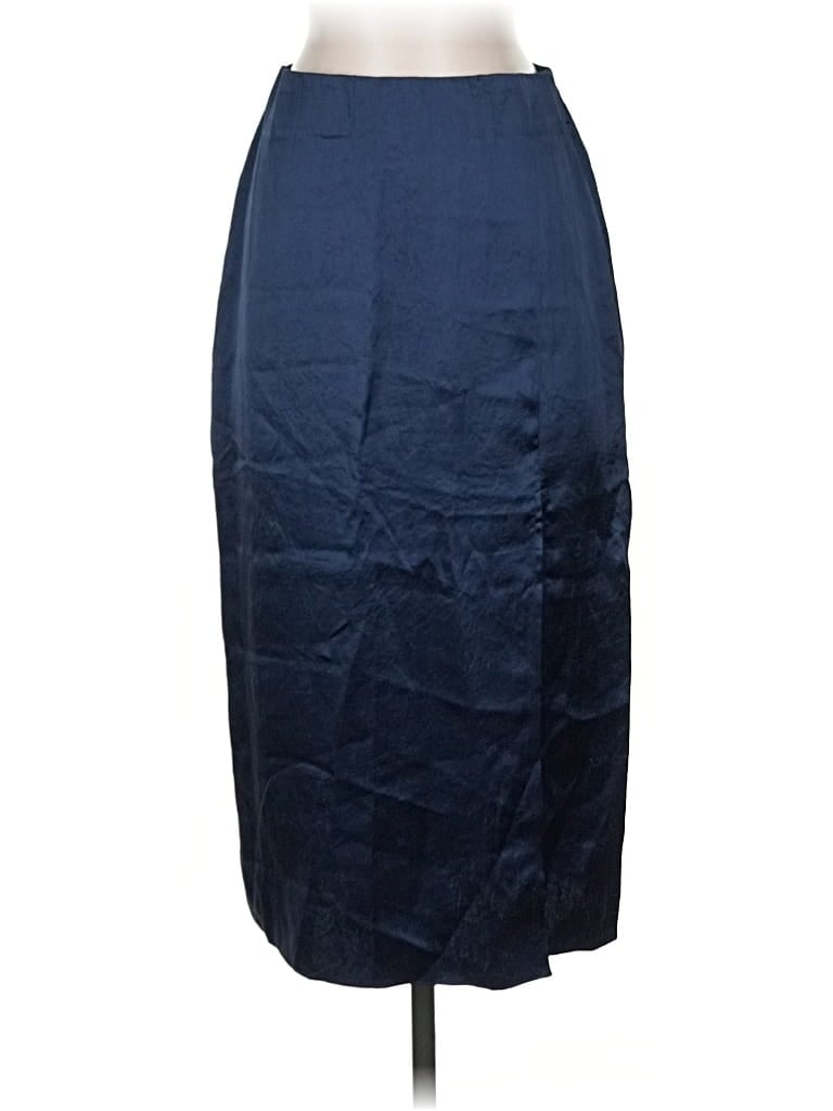 Pre-owned Babaton Formal Skirt In Blue