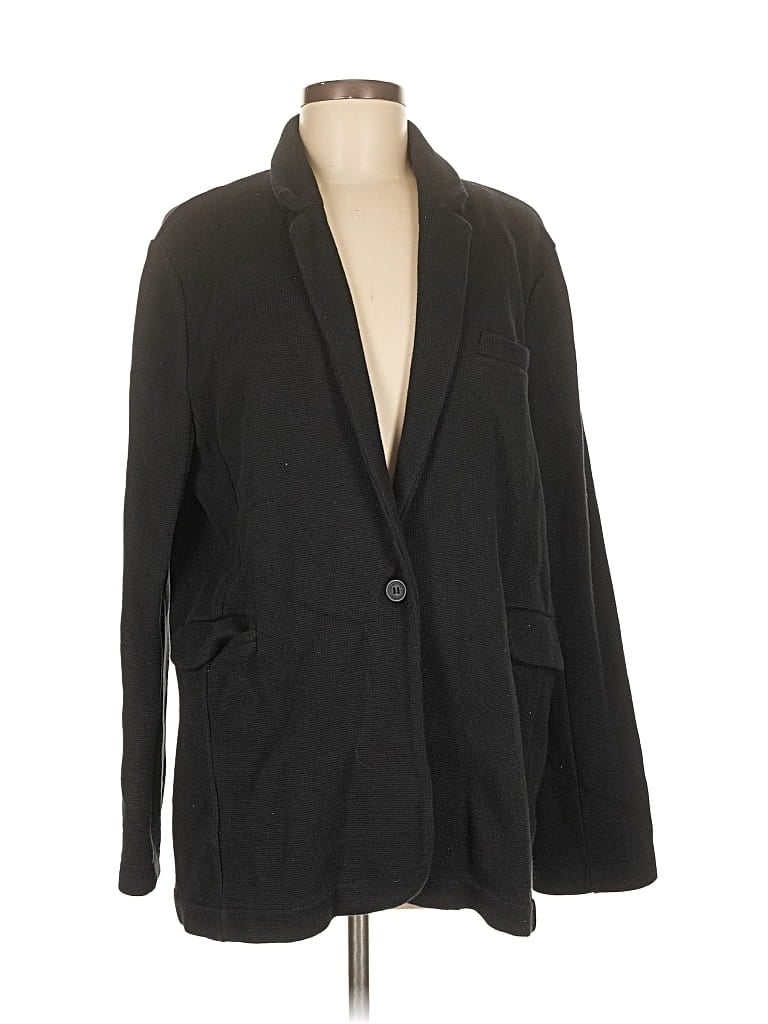 Pre-owned Whistles Blazer Jacket In Black