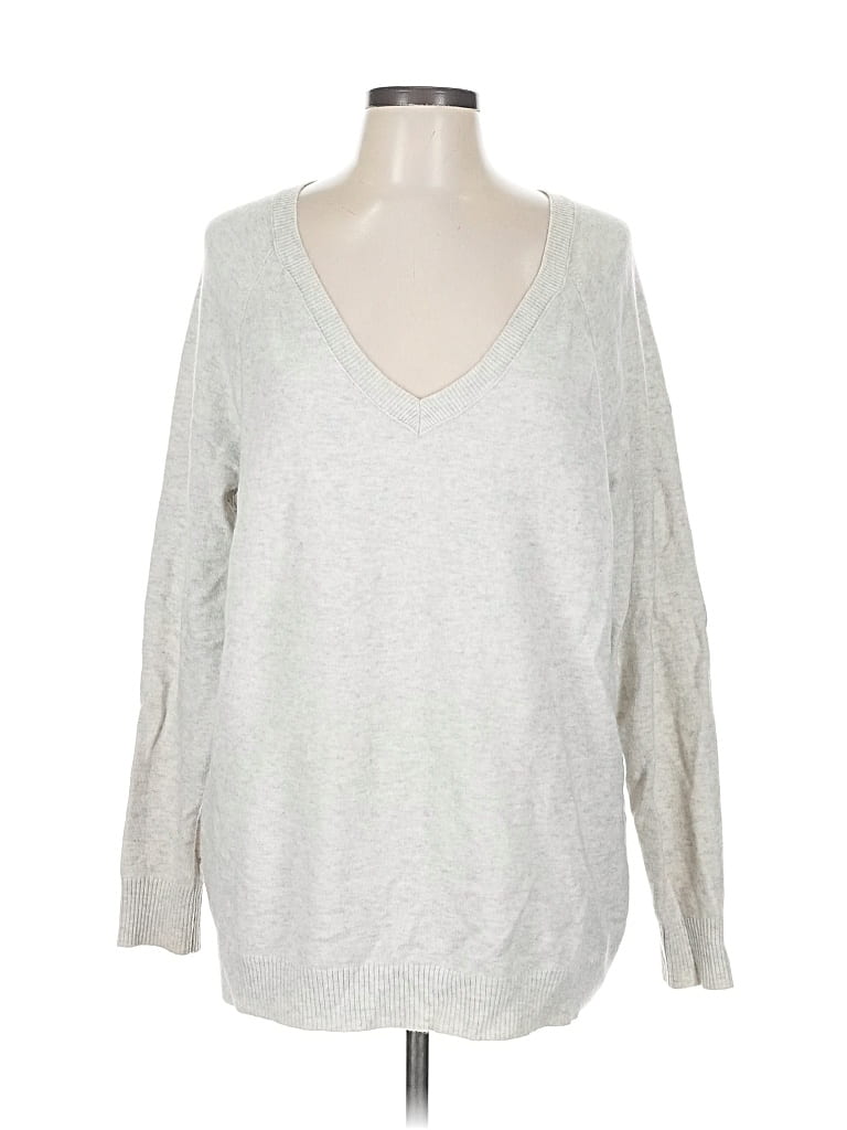 Pre-owned Gap Pullover Sweater In Gray