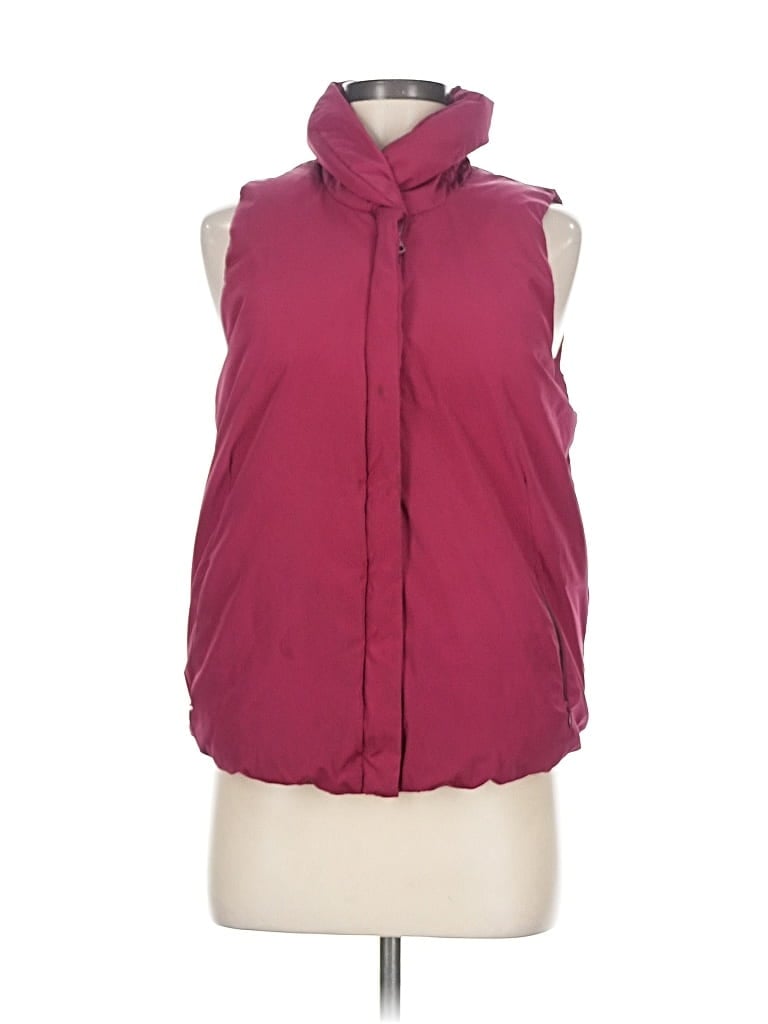 GAP Pre-owned Vest In Burgundy
