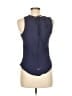 E&M Collection Blue Sleeveless Blouse Size M - photo 2