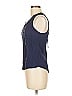 E&M Collection Blue Sleeveless Blouse Size M - photo 5