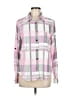 Unbranded Plaid Pink Long Sleeve Button-Down Shirt Size M - photo 1
