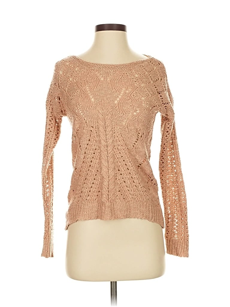 Pre-owned Charlotte Russe Pullover Sweater In Brown