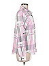 Unbranded Plaid Pink Long Sleeve Button-Down Shirt Size M - photo 4