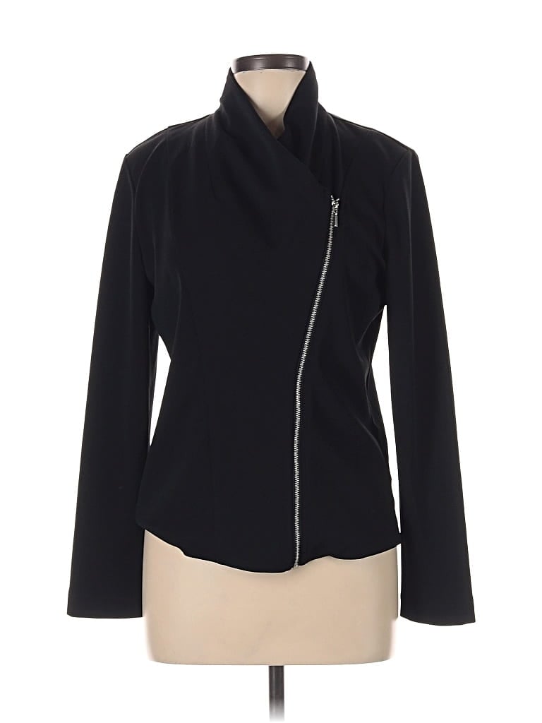 Pre-owned Maurices Long Sleeve Top Black Turtleneck Tops