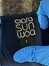 Clara Sun Woo Solid Blue Casual Dress Size L - photo 6