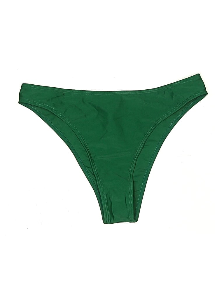 Pre-owned Unbranded Swimsuit Bottoms In Green