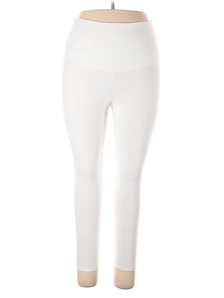 Pre-owned Yummie Active Pants In White