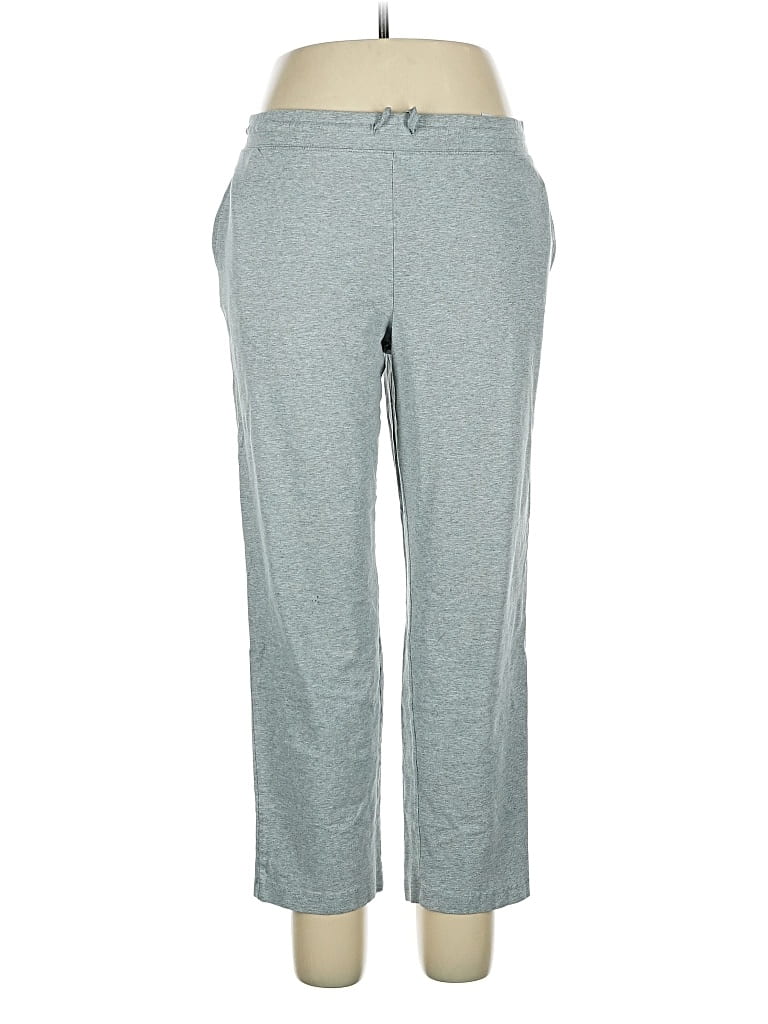 Pre-owned Karen Scott Sport Sweatpants In Gray