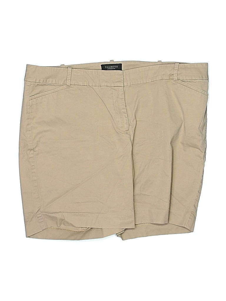 Pre-owned Talbots Khaki Shorts In Brown