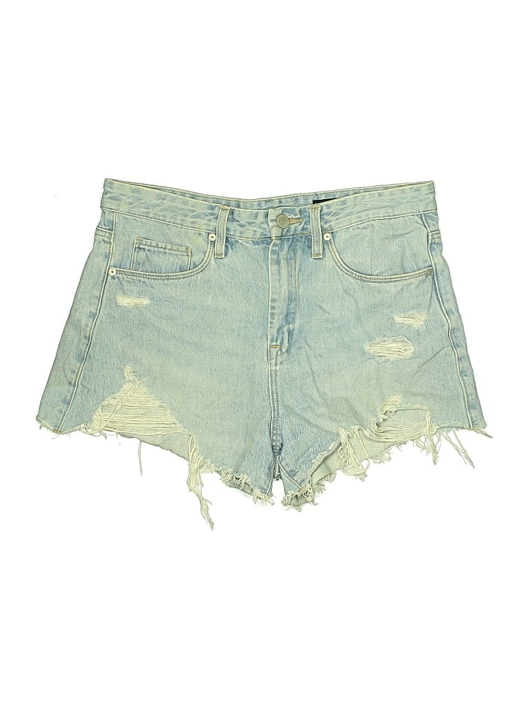 Pre-owned Blanknyc Blank Nyc Denim Shorts In Green