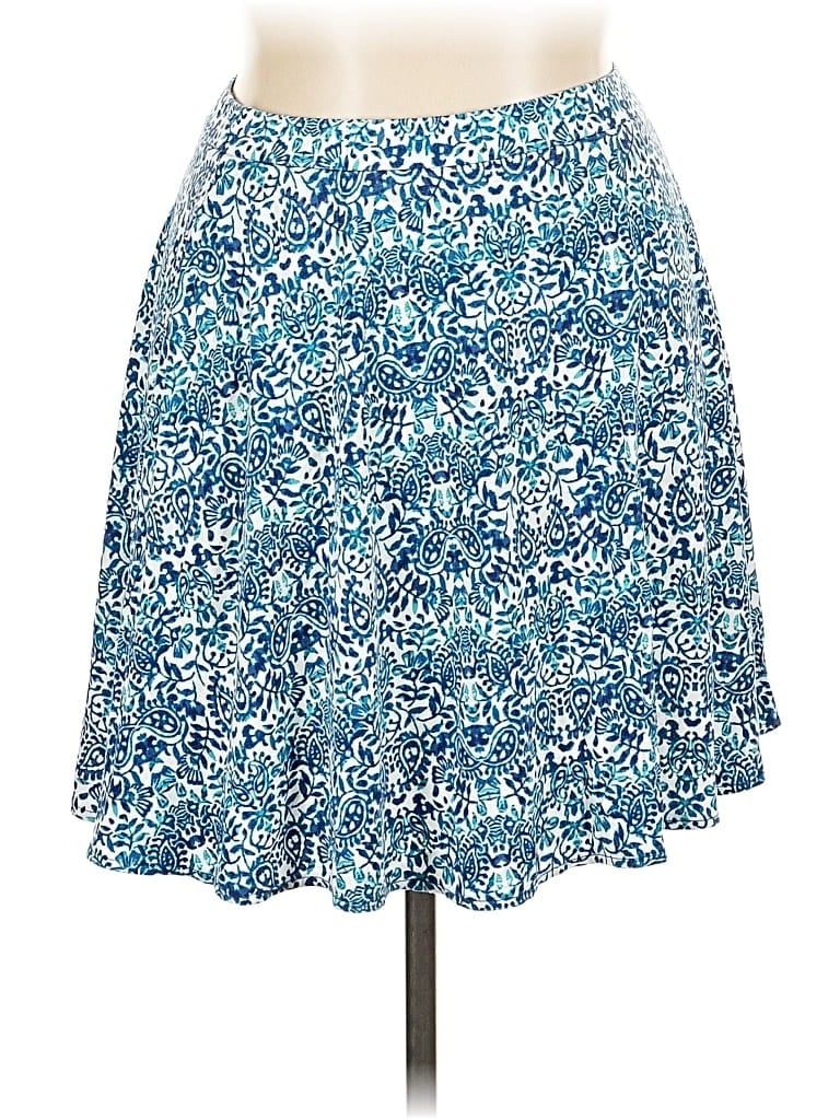 Pre-owned Cynthia Rowley Tjx Casual Skirt In Blue