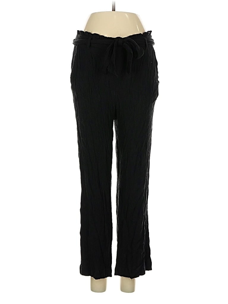 Pre-owned Loft Beach Casual Pants In Black