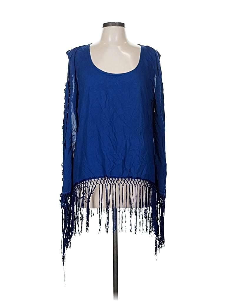 Pre-owned Assorted Brands Sleeveless Blouse In Blue