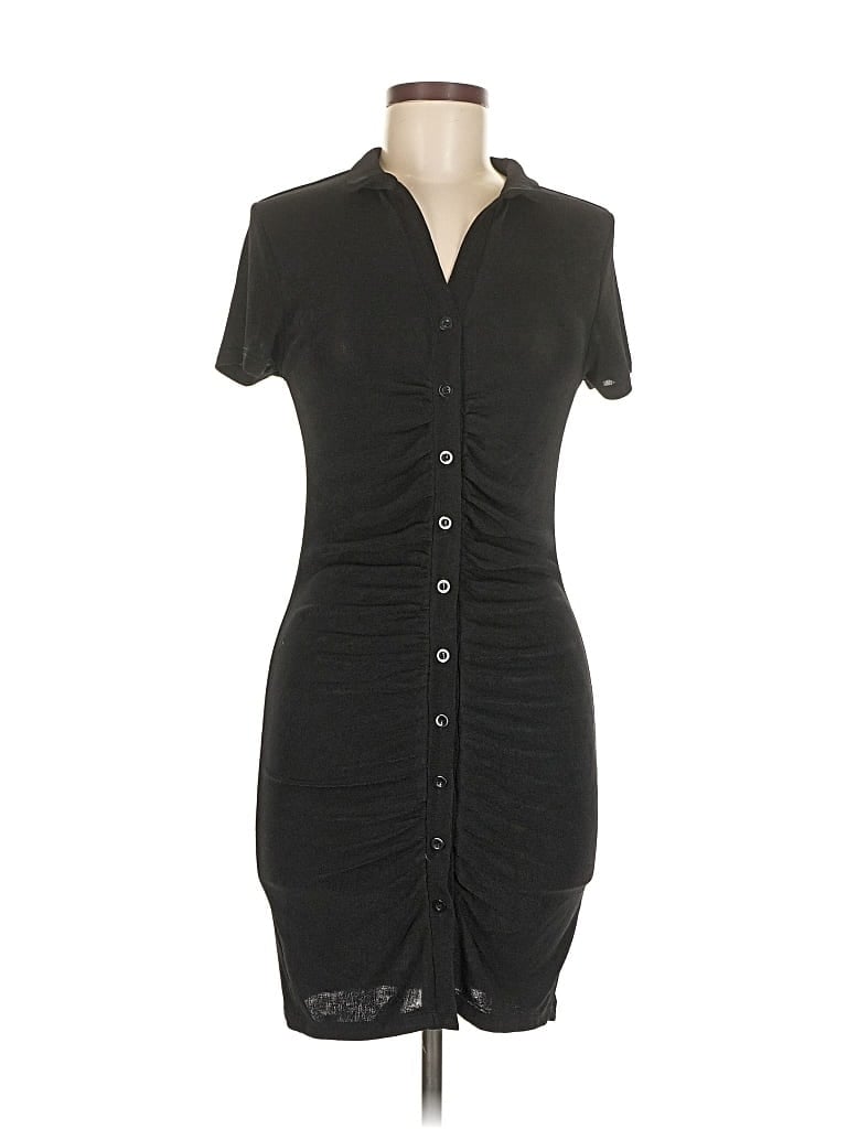 Pre-owned Unbranded Casual Dress In Black