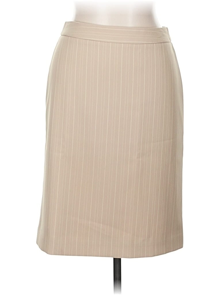 Pre-owned Ann Taylor Factory Formal Skirt In Brown